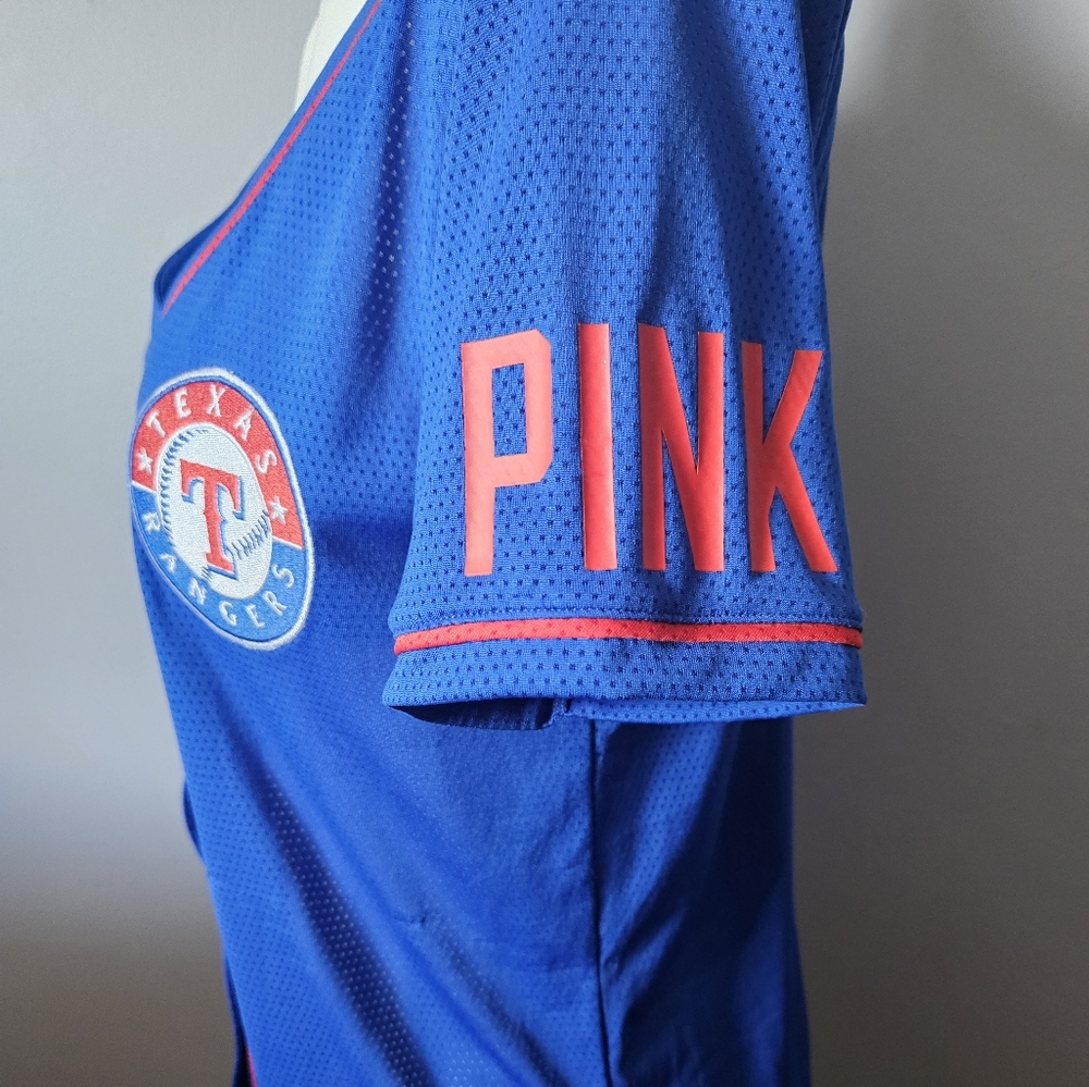 Victoria's Secret Blue Jersey Top - Picture 2 of 3